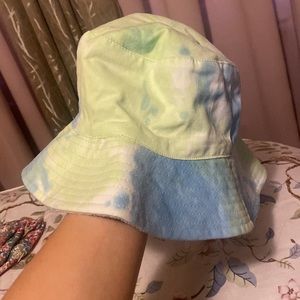 Jenni Reversible Cotton Tie Dye Bucket Hat